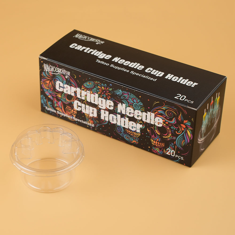 圆形塑料洗针杯