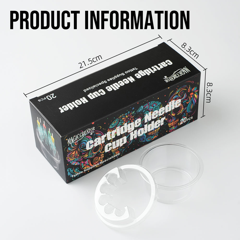 圆形塑料洗针杯