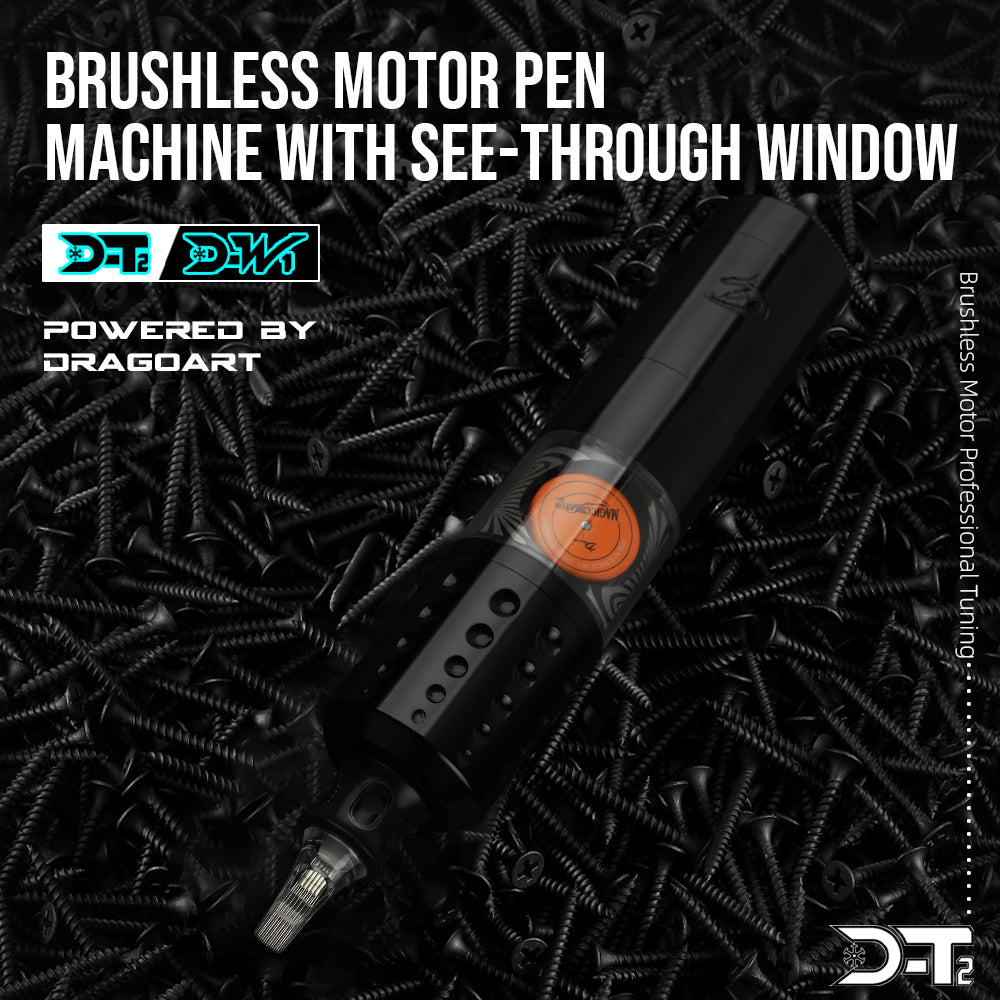 Digitální tetovací strojek s displejem – přesné nastavení napětí