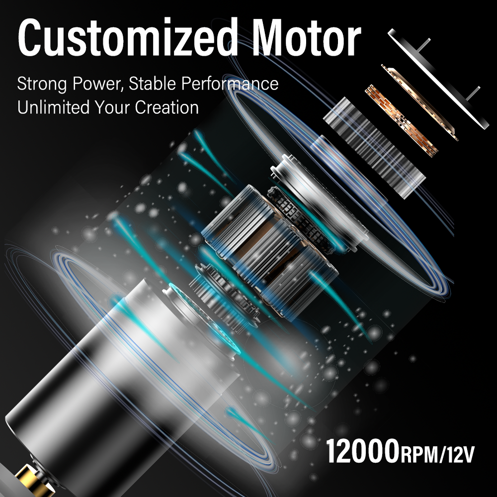 Profesionální bezdrátový tetovací strojek – silný motor, stabilní výkon, dlouhá výdrž