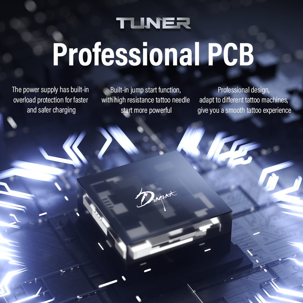 Profesionální bezdrátový tetovací strojek – silný motor, stabilní výkon, dlouhá výdrž