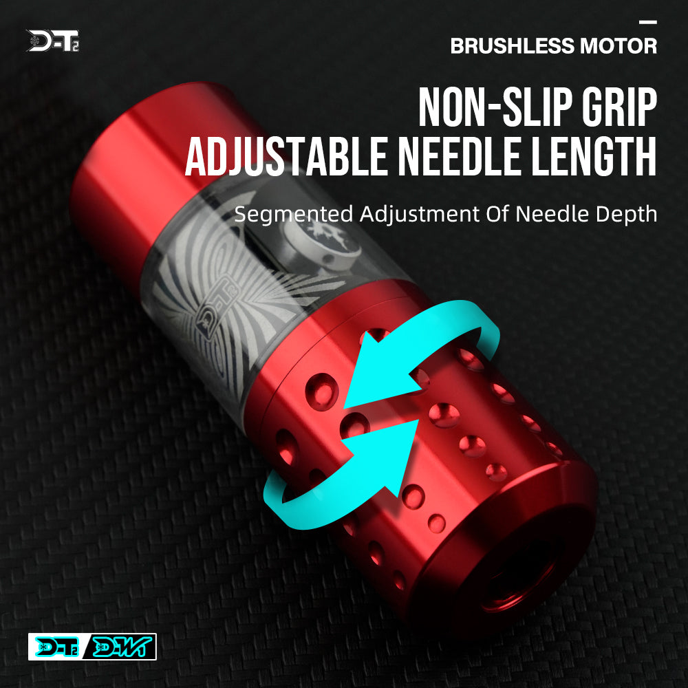 Digitální tetovací strojek s displejem – přesné nastavení napětí